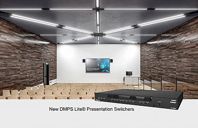 New DMPS Lite® Presentation Switchers